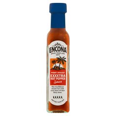 Encona Extra Hot West Indian Hot Pepper Sauce 150g
