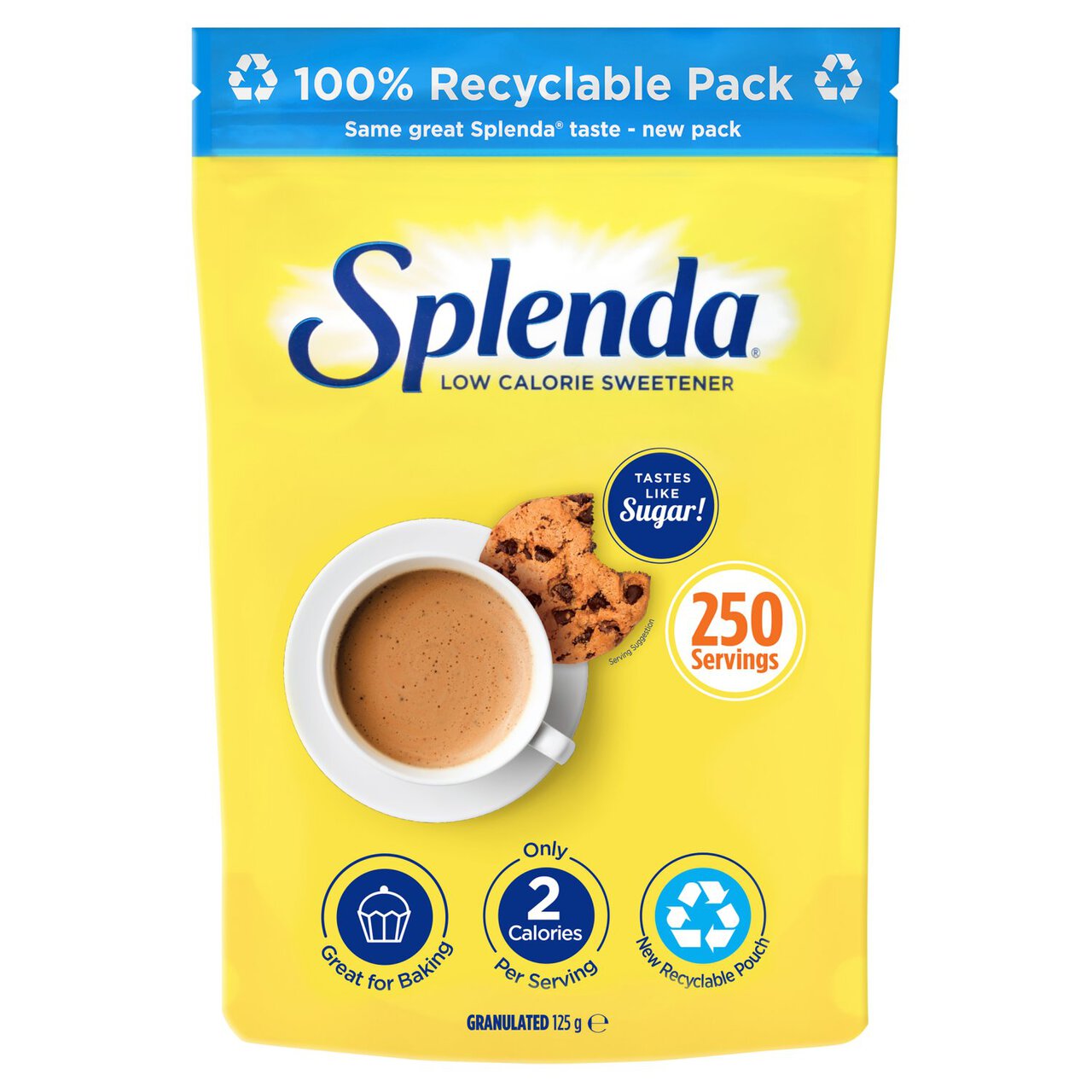 Splenda Granulated Sweetener 125g