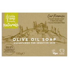Little Soap Company Olive Oil Bar Soap for Sensitive Skin