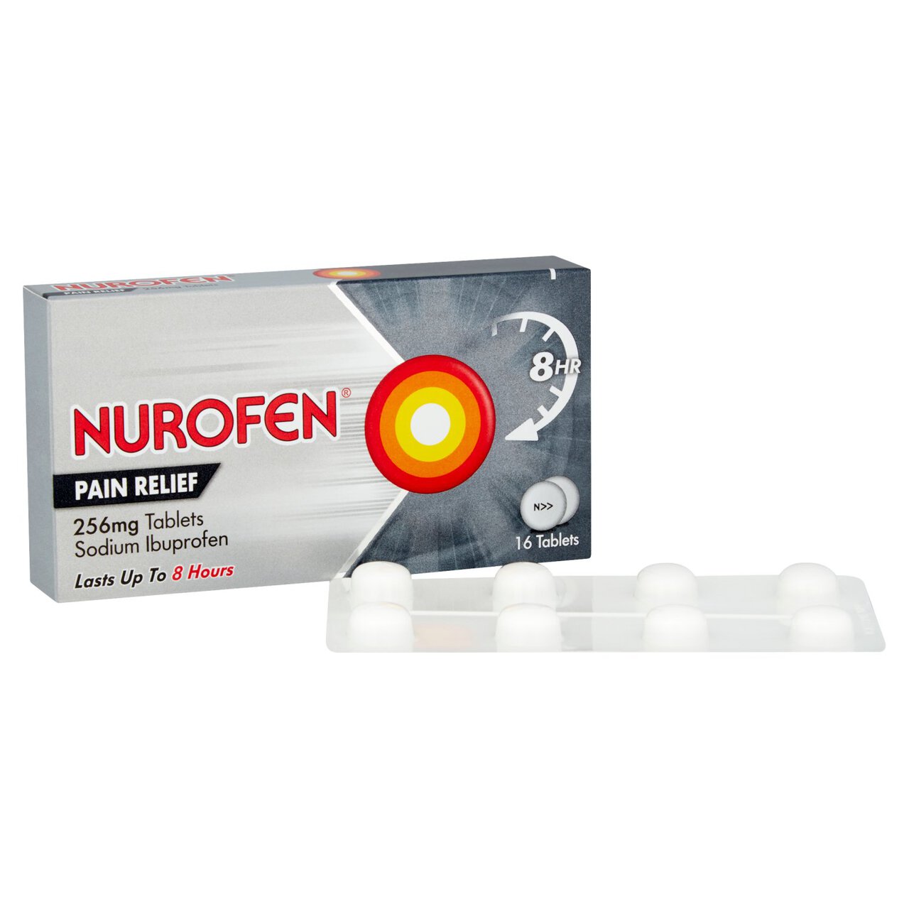 Nurofen Joint and Back Pain Relief Ibuprofen 256mg Tabs 16 per pack