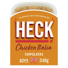Heck Low Fat Chicken Italia Chipolatas 340g