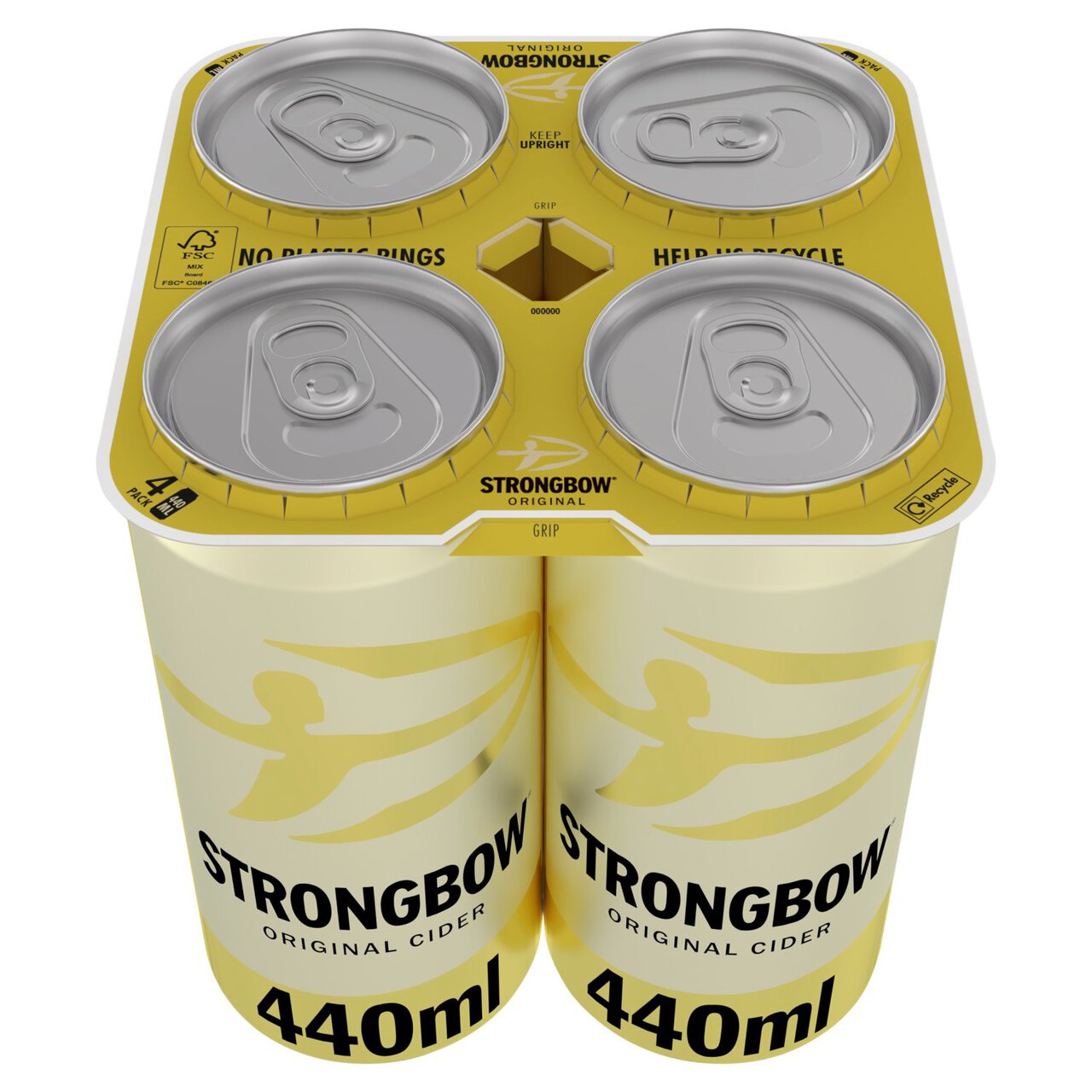 Strongbow Original Cider 4 x 440ml