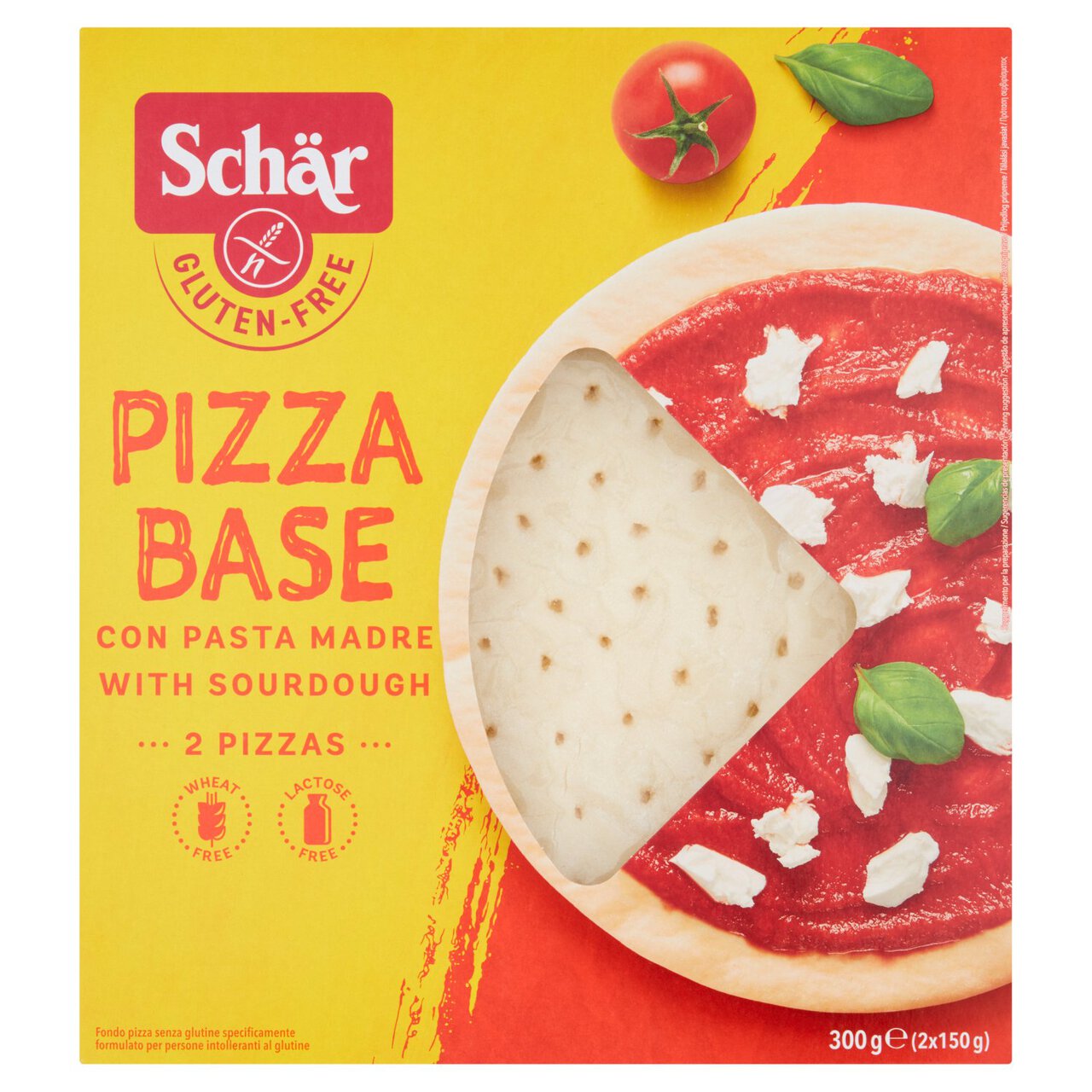 Schar sans gluten Pizza Bases 300g : : Epicerie