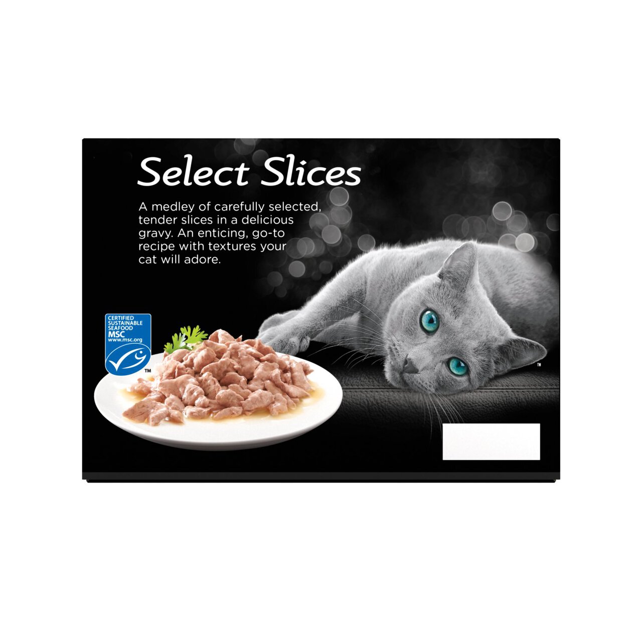 Sheba Select Slices Cat Food Pouches MSC Fish in Gravy 12 x 85g 12 x 85g