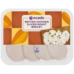 Ocado British Sliced Roast Chicken Breast 166g