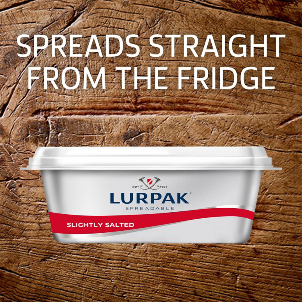 Lurpak Unsalted Spreadable Blend of Butter and Rapeseed Oil 500g
