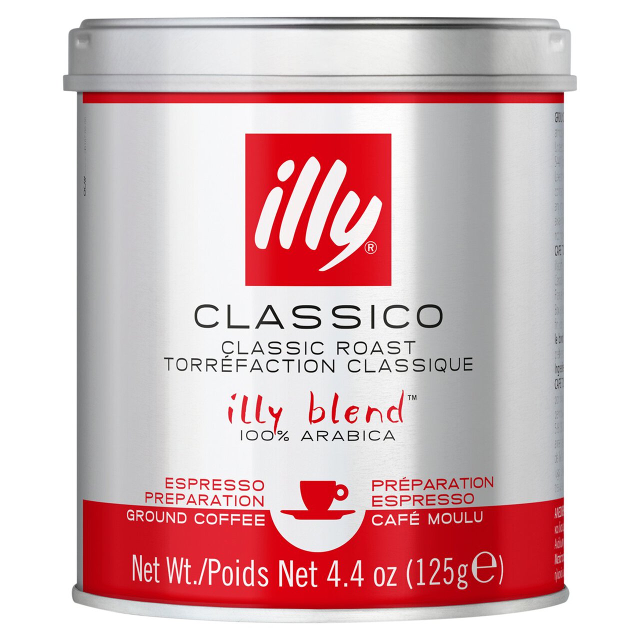 illy Espresso Coffee Classic Roast 125g