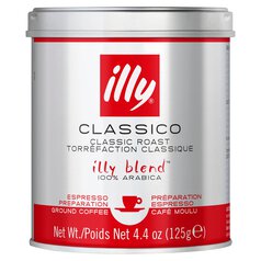 illy Espresso Coffee Classic Roast 125g