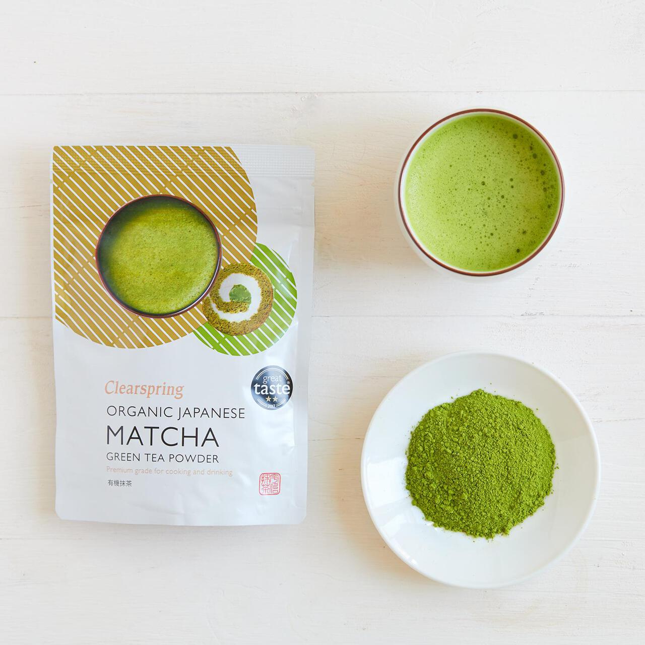 Clearspring Organic Premium Matcha Green Tea Powder 40g