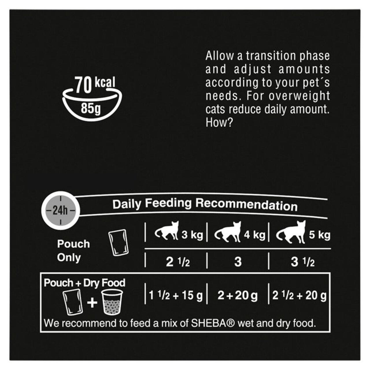 Sheba Select Slices Cat Food Pouches Poultry in Gravy 12 x 85g