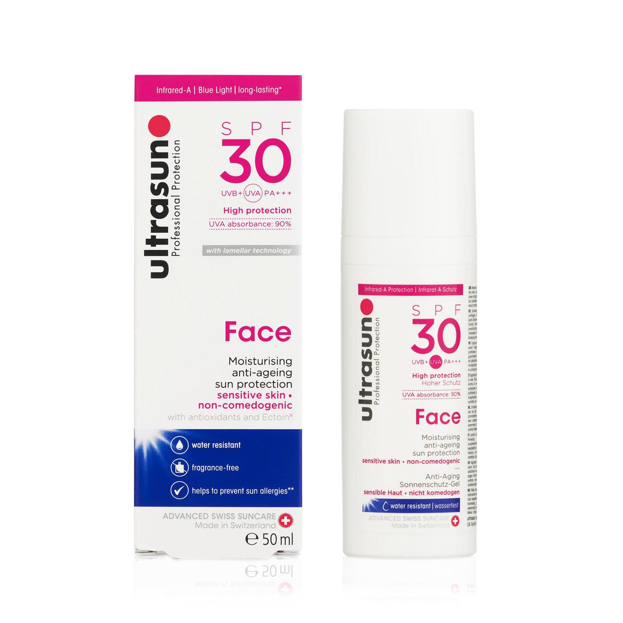 Ultrasun SPF 30 Face Sunscreen 50ml