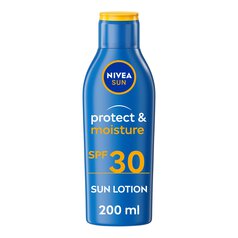 NIVEA SUN Protect & Moisture SPF 30 Sun Lotion 200ml
