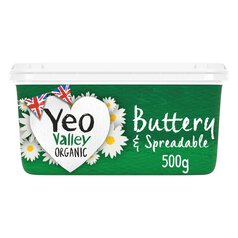 Yeo Valley Organic Spreadable Blend of Butter and Rapeseed Oil 500g