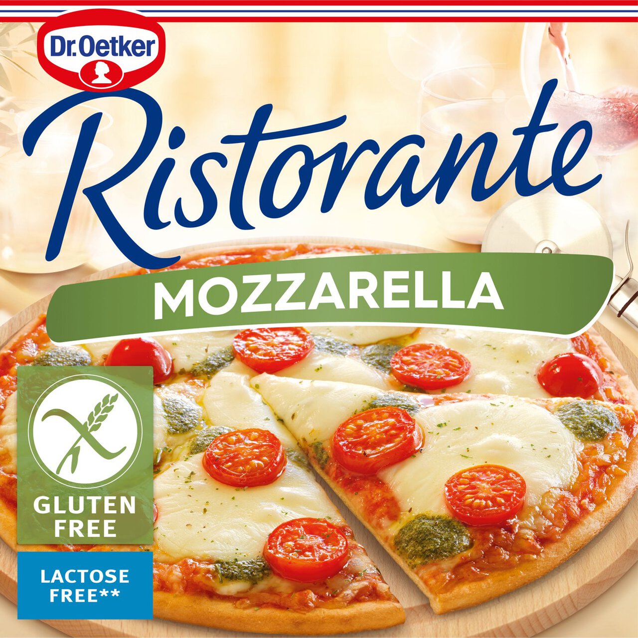 Dr. Oetker Ristorante Gluten Free Mozzarella Pizza 335g
