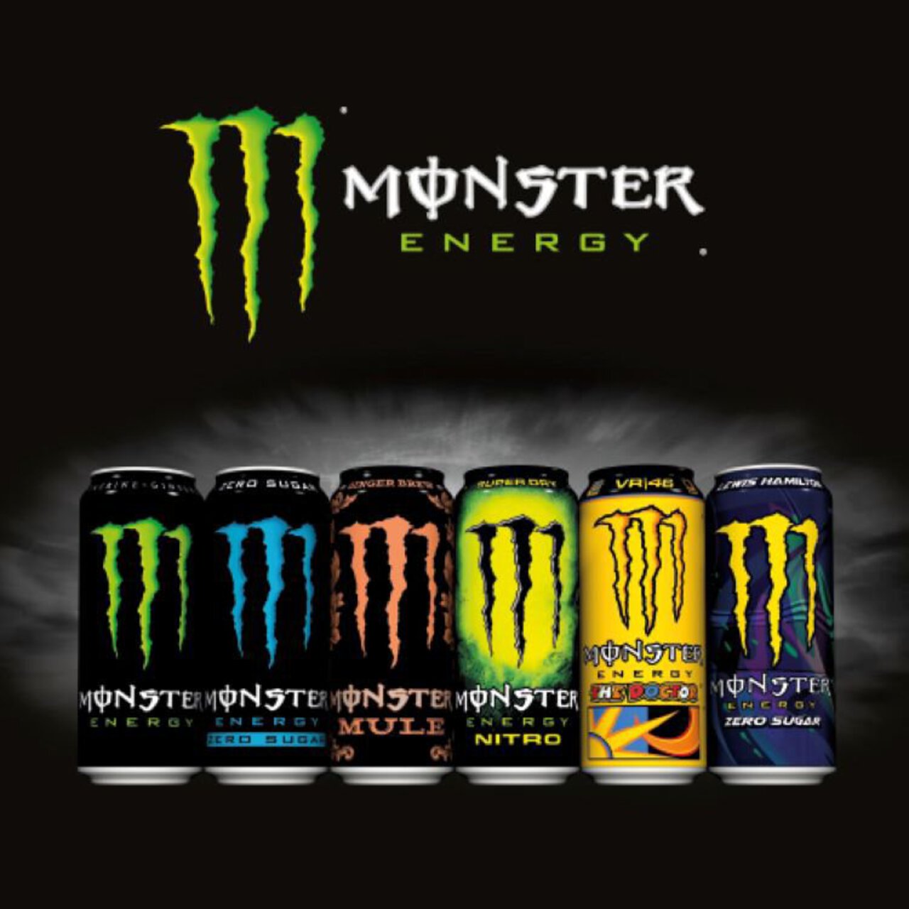 Monster Energy Drink Absolute Zero 4 x 500ml | Zoom