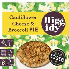 Higgidy Cauliflower Cheese & Broccoli Pie 250g