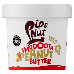 Pip & Nut Smooth Peanut Butter 1kg