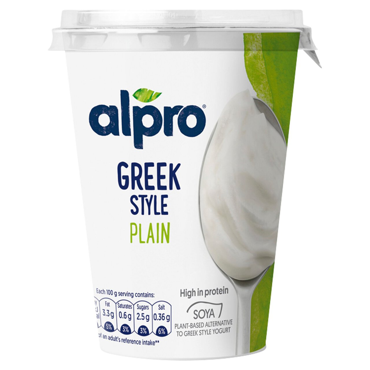 Alpro Greek Style Plain Yoghurt Alternative 400g