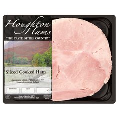 Houghton Sliced Plain Cooked Ham 300g