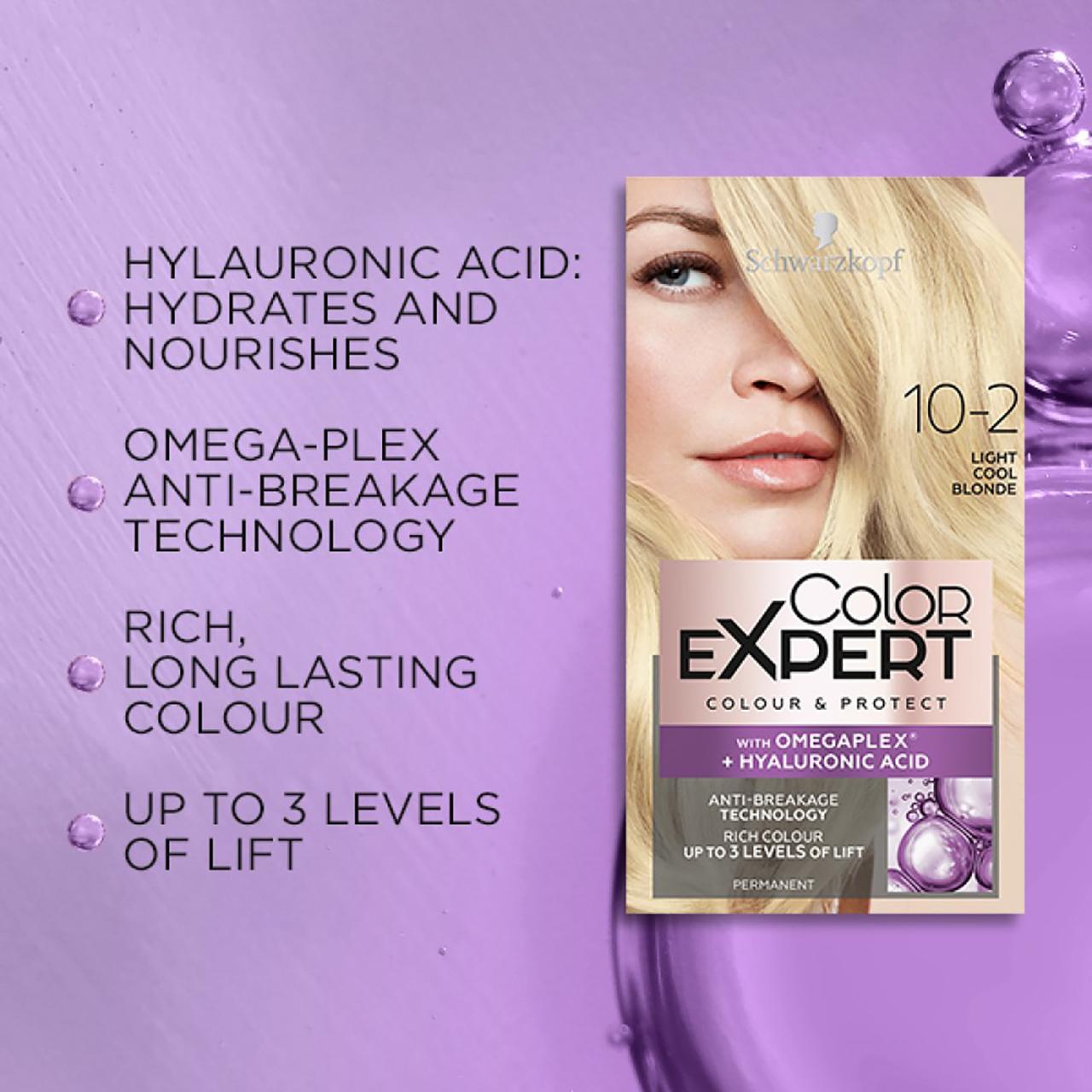 Color Expert 10.2 Light Cool Blonde Permanent Hair Dye