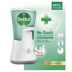 Dettol No-Touch Antibacterial Hand Wash System Hydrating Cucumber Splash 250ml