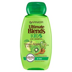 Garnier Ultimate Blends 2-in-1 Kids Apple & Kiwi No Tears Shampoo 250ml