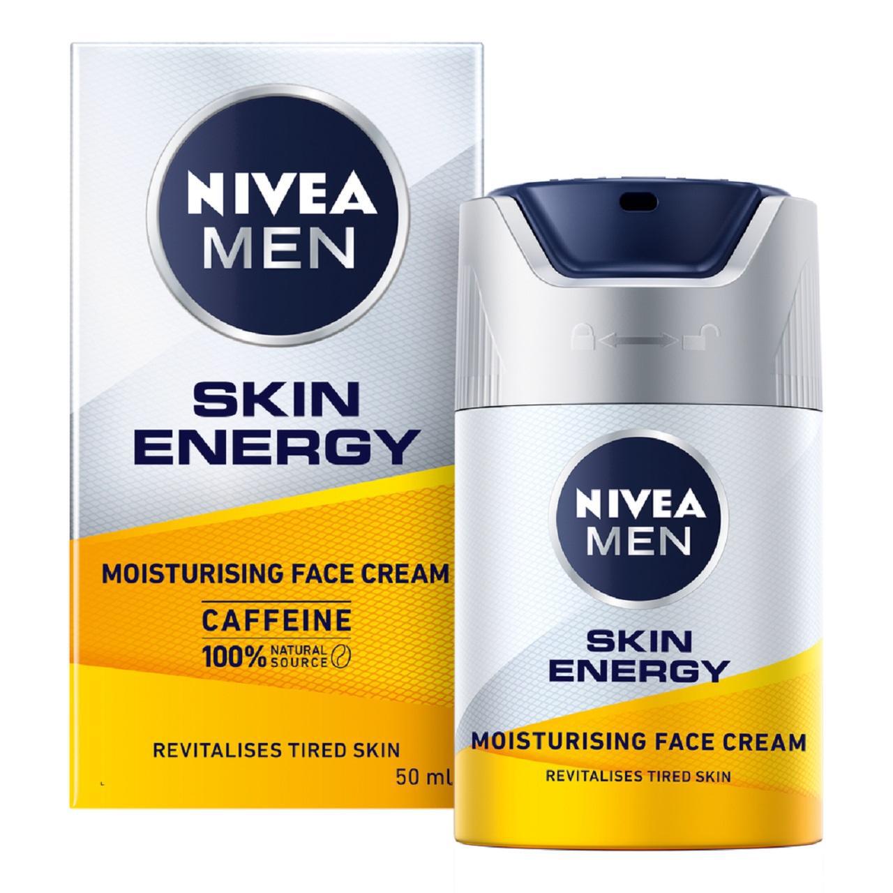 NIVEA MEN Active Energy Skin Revitaliser Face Cream 50ml