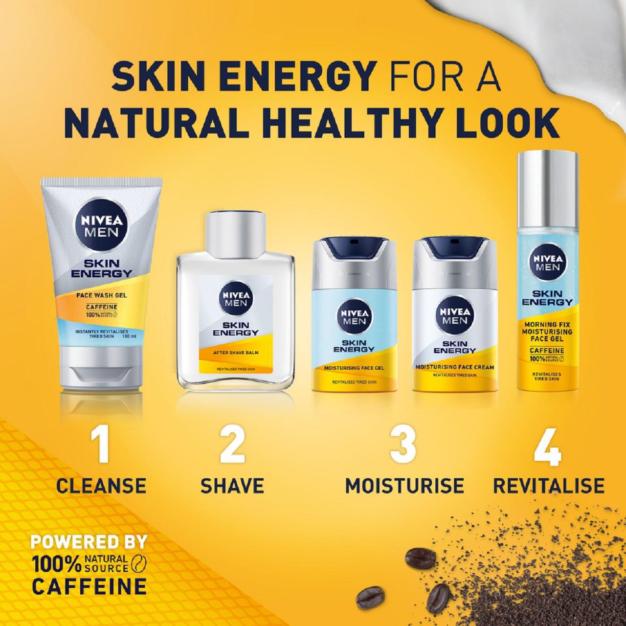 NIVEA MEN Active Energy Skin Revitaliser Face Cream 50ml