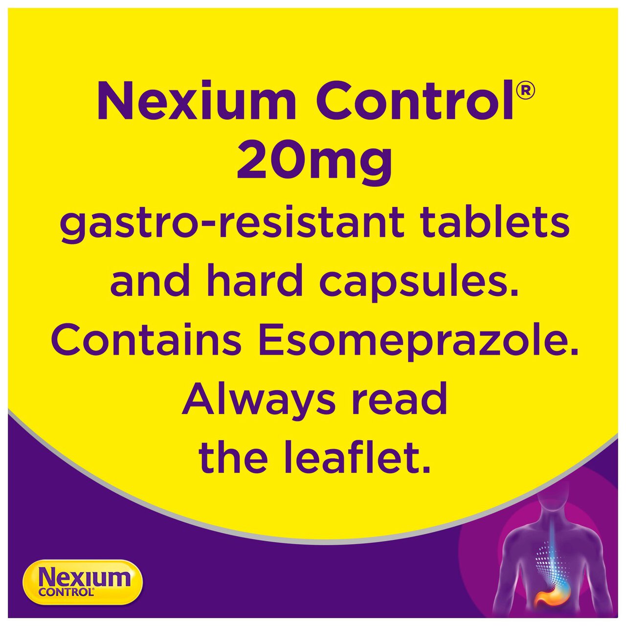 Nexium Control Heartburn and Acid Reflux Relief Tablets 14 per pack
