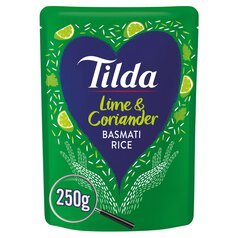 Tilda Microwave Lime & Coriander Basmati Rice 250g