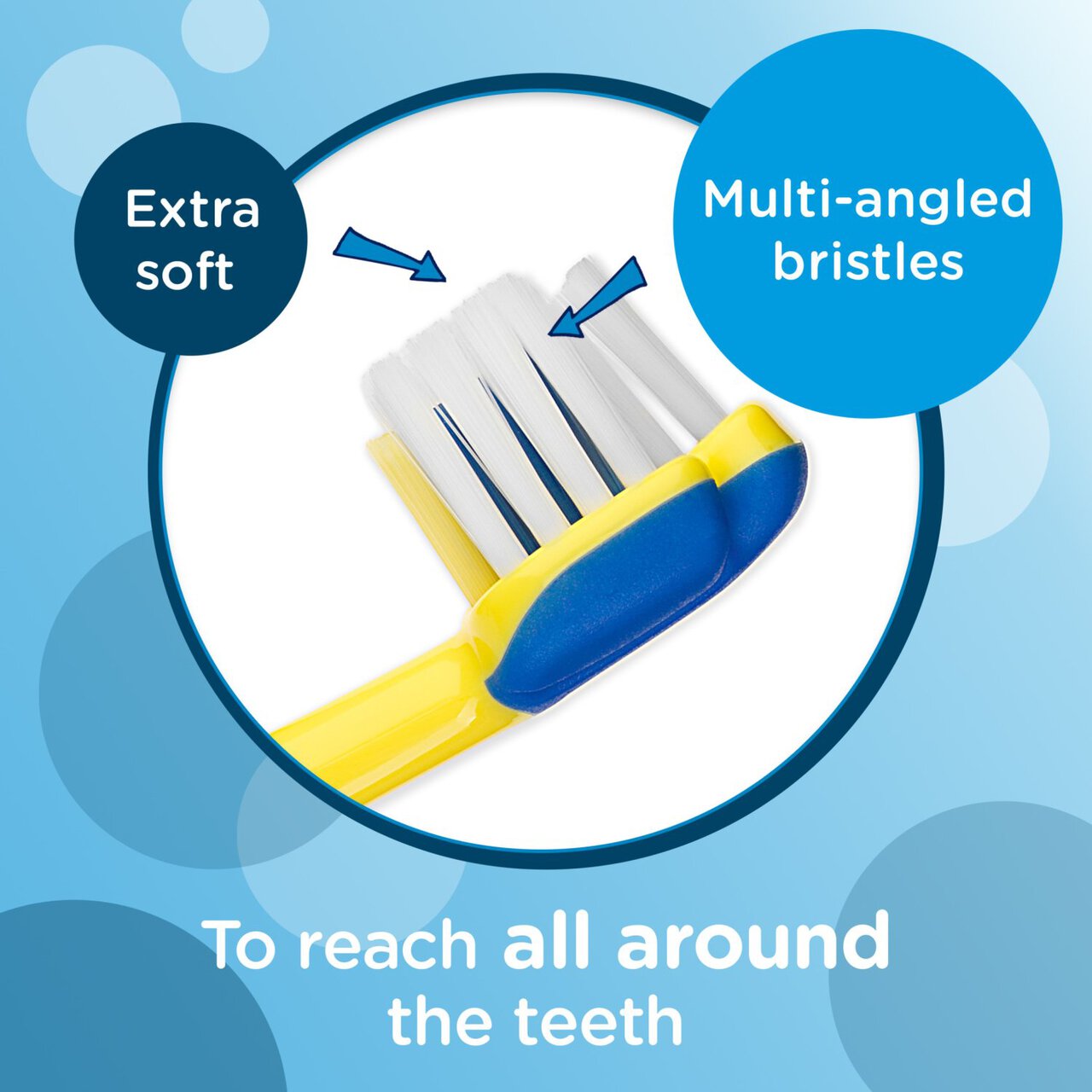 Aquafresh Milk Teeth Toothbrush for Kids 0-2 in Plastic-Free Packaging