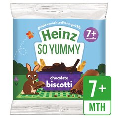 Heinz Chocolate Biscotti, 7 mths+ 60g