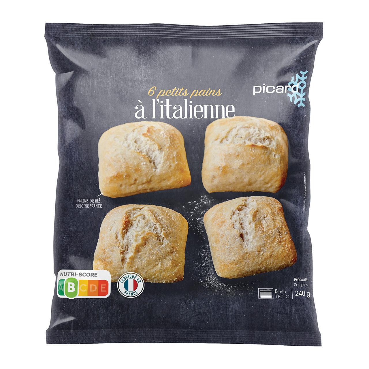 Picard Mini Italian Bread Rolls 6 per pack