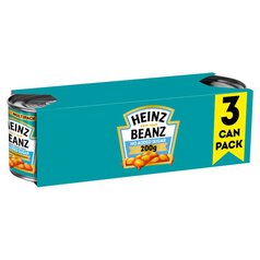Heinz Beanz No Added Sugar 3 x 200g
