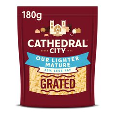 Cathedral City Lighter Grated Cheese 180g