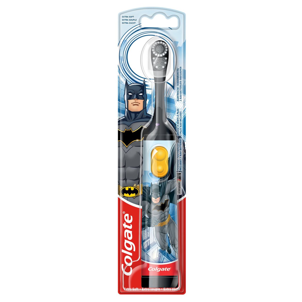 Colgate Batman Extra Soft Battery Kids Toothbrush