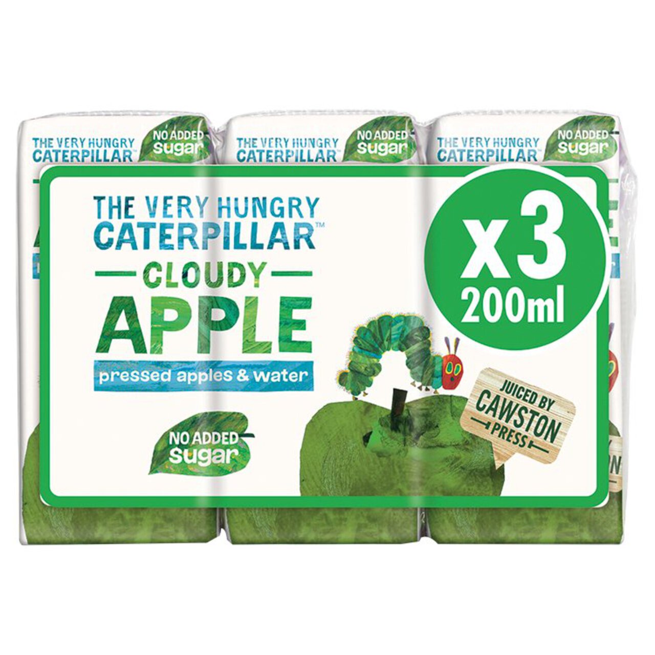 Cawston Press Hungry Caterpillar Cloudy Apple Juice 3 x 200ml