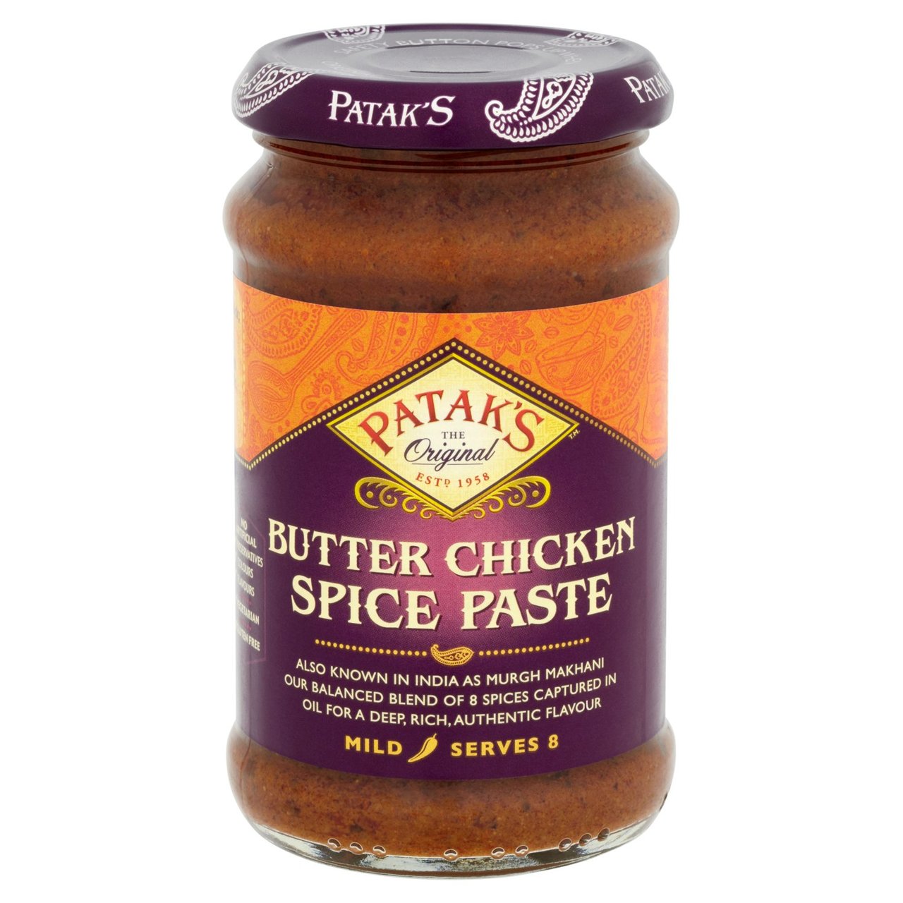 Patak's Butter Chicken Spice Paste 312g 312g