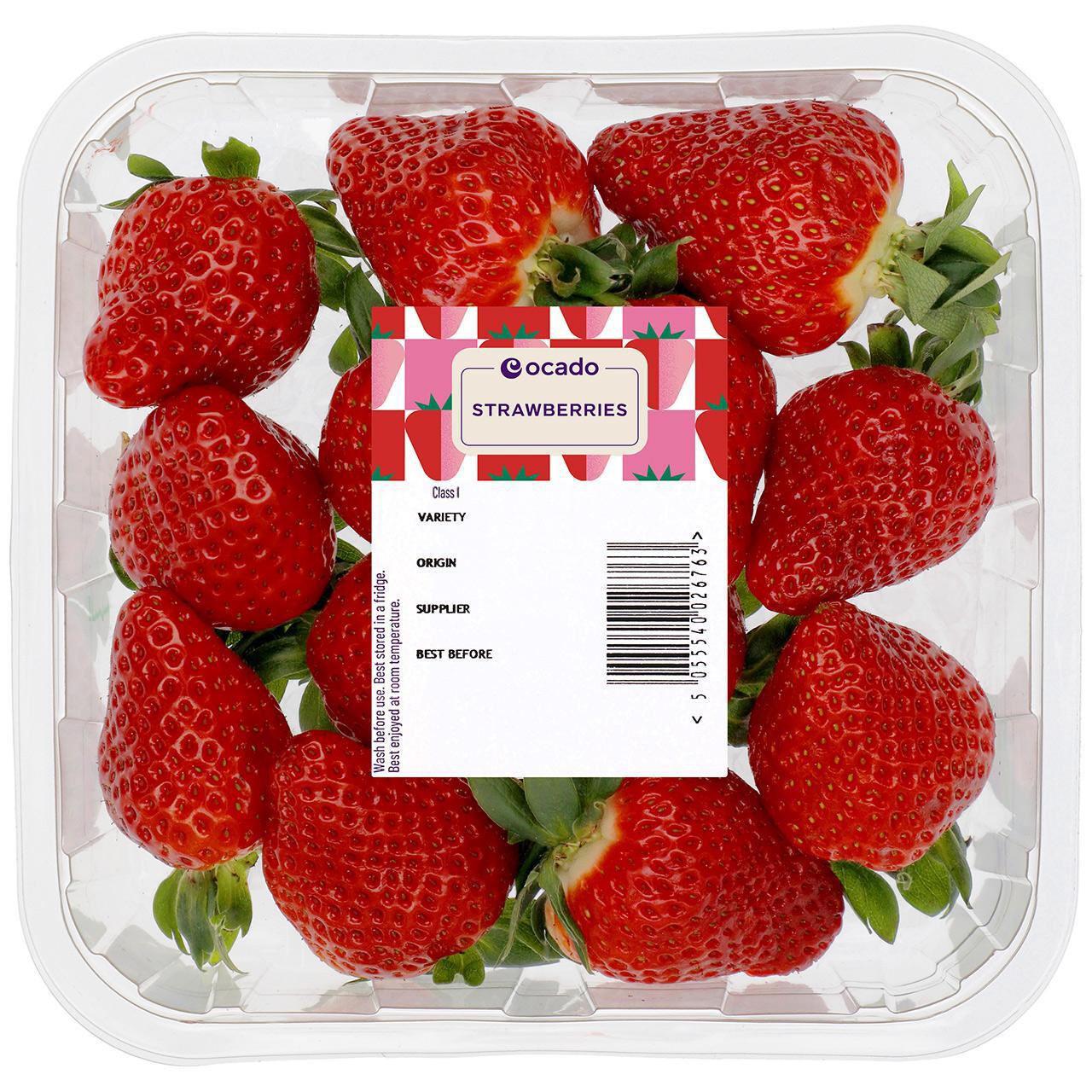 Ocado British Strawberries 400g