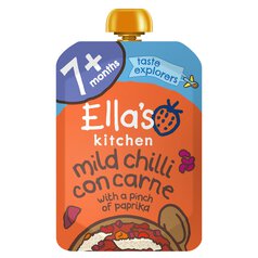 Ella's Kitchen Organic Mild Chilli Con Carne with Rice, 7 mths+ 130g