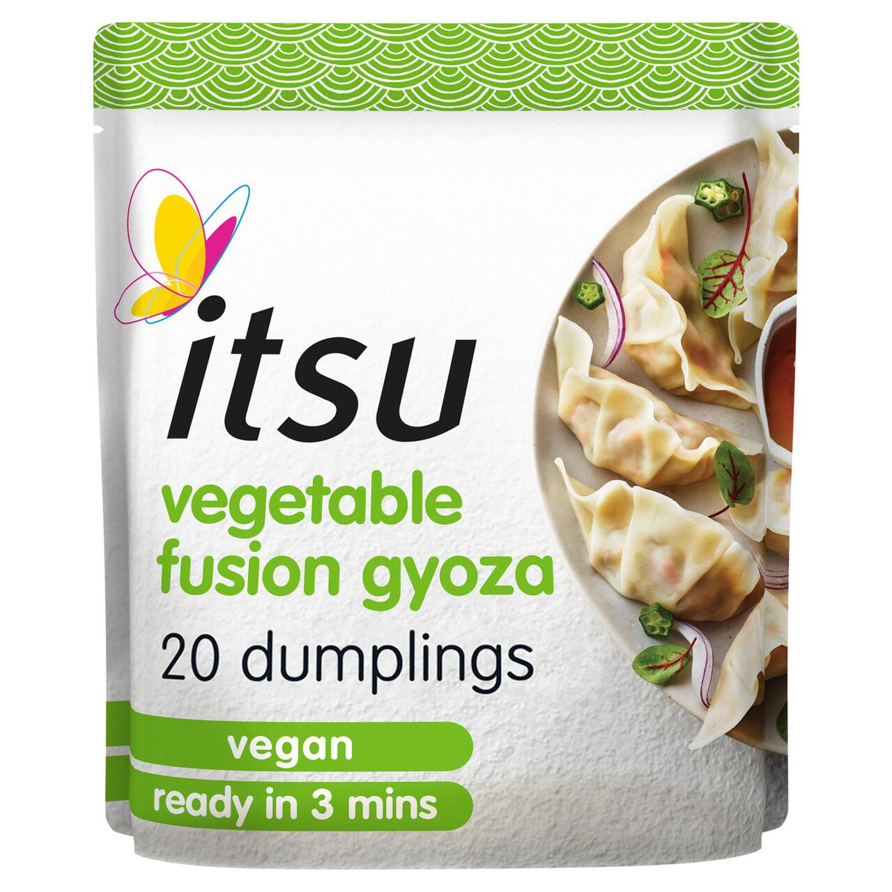 itsu vegetable fusion gyoza 270g