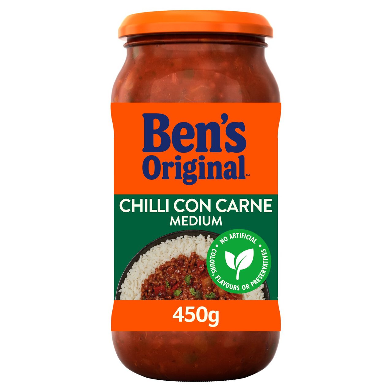 Ben's Original Medium Chilli Con Carne Sauce 450g