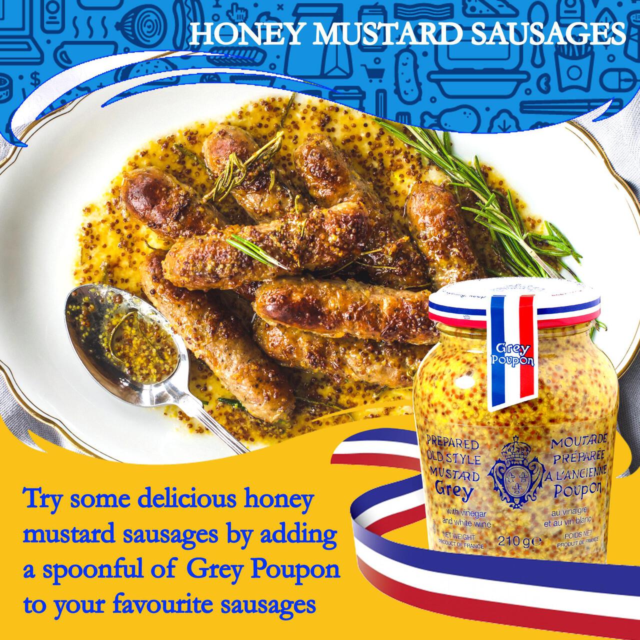 Grey Poupon Old Style Seed Mustard 210g