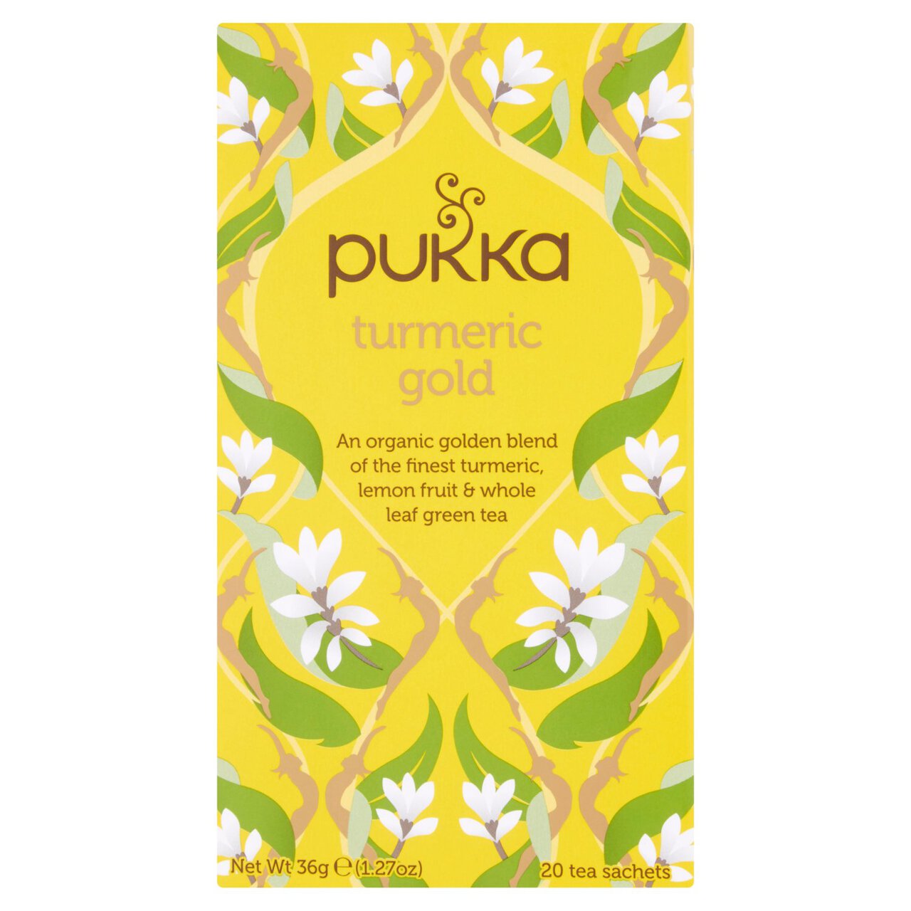 Pukka Tea Turmeric Gold Tea Bags 20 per pack