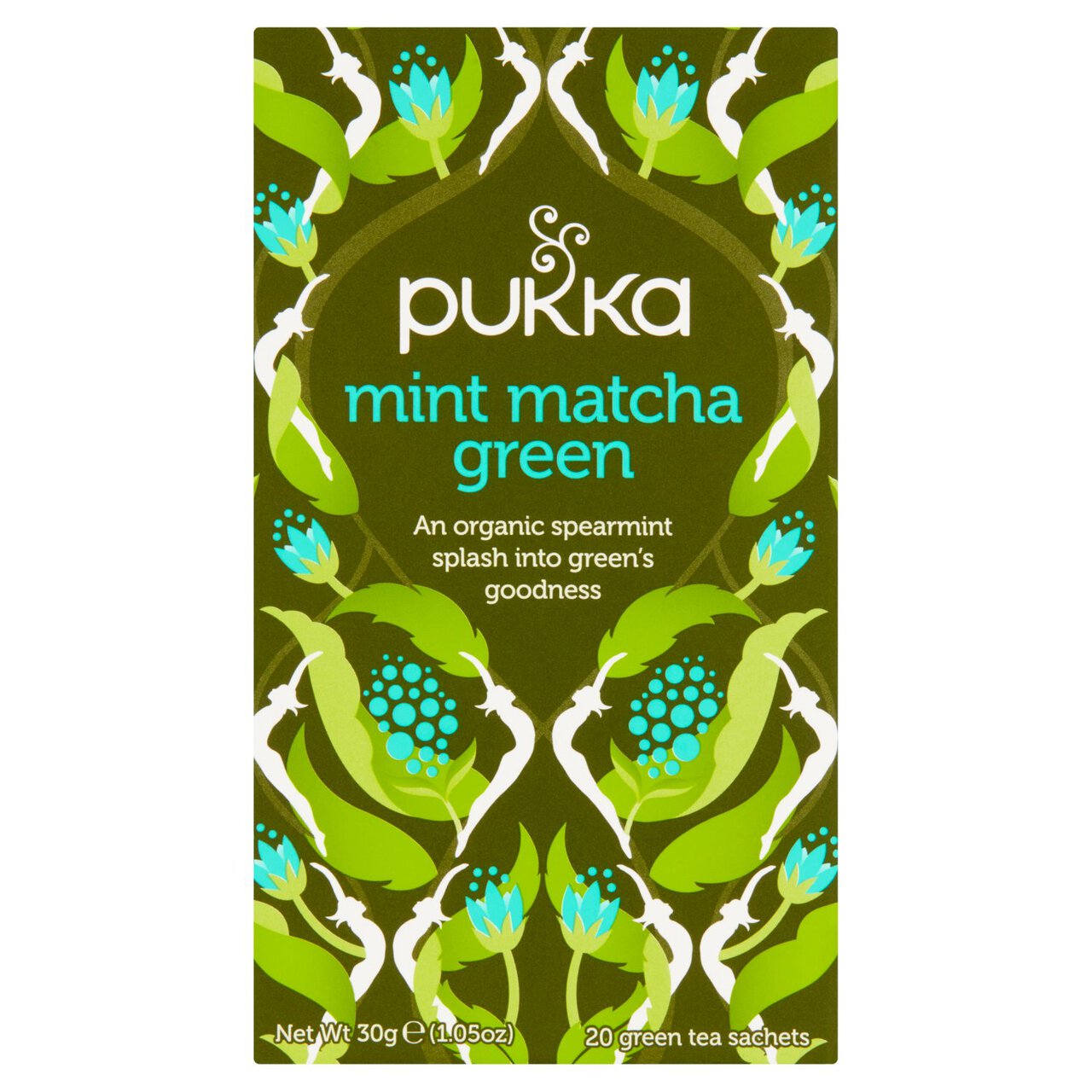 Pukka Tea Mint Matcha Green Tea Bags 20 per pack
