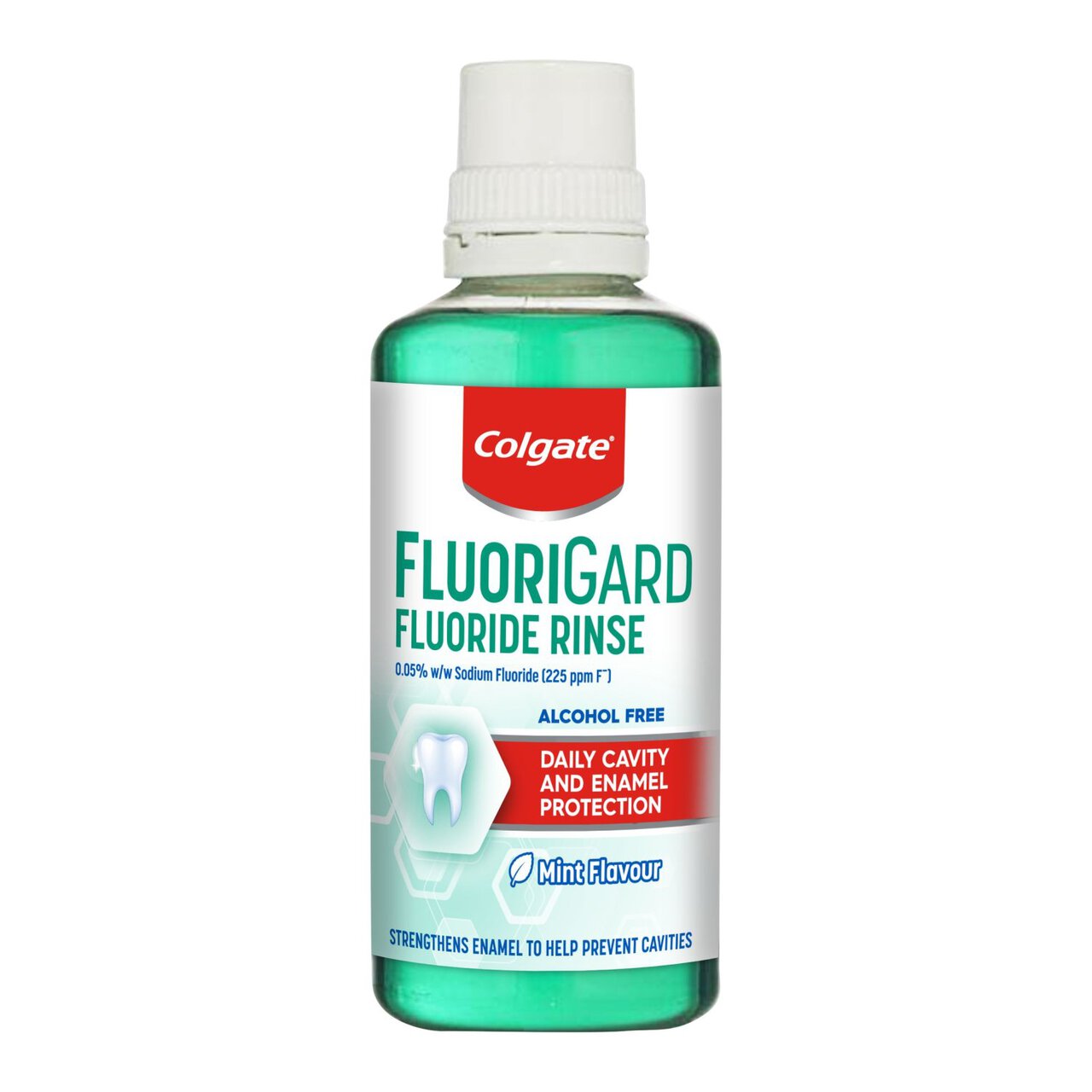 Colgate Fluorigard Fluoride Rinse (Alcohol free) Mouthwash 400ml