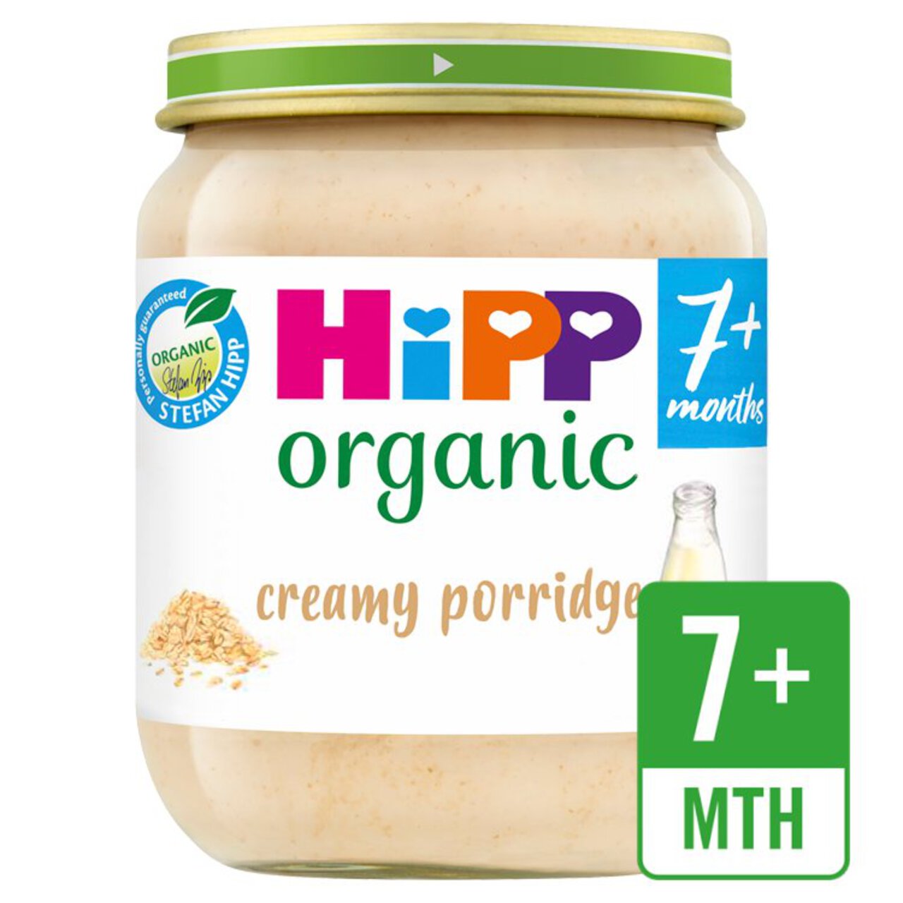 HiPP Organic Creamy Porridge Baby Food Jar 7+ Months 160g