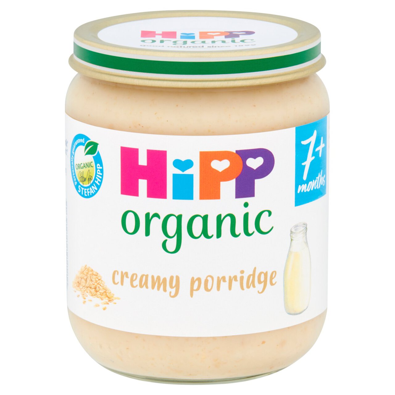 HiPP Organic Creamy Porridge Baby Food Jar 7+ Months 160g