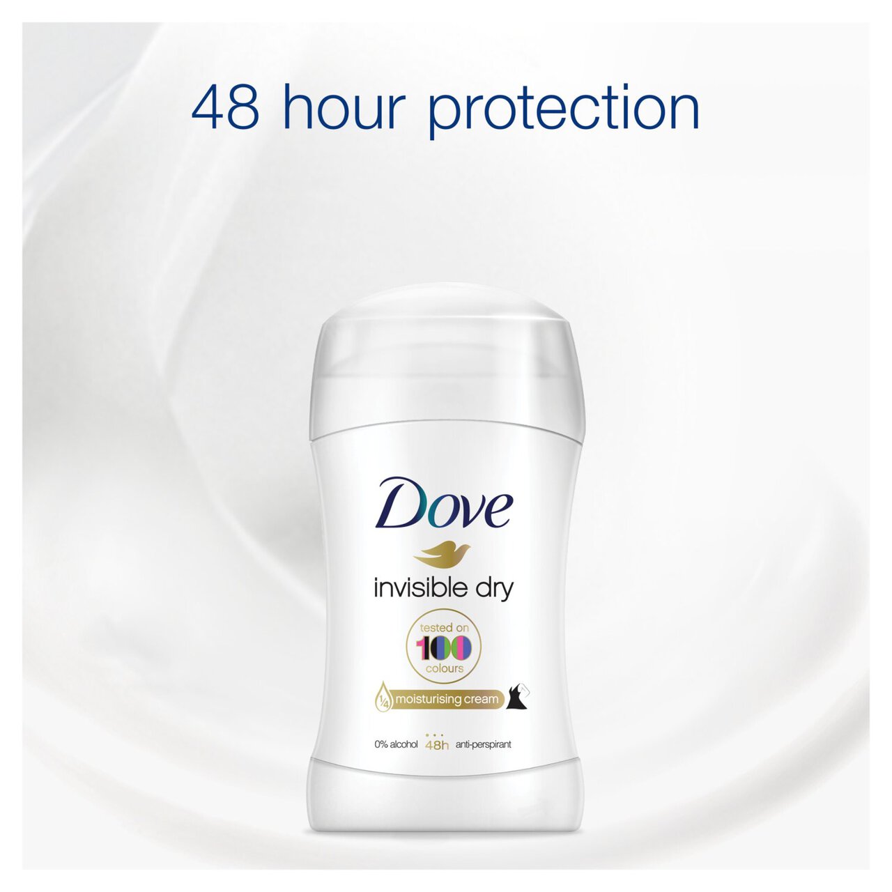 Dove Invisible Dry 48 hours Deodorant Stick for Moisturizing Protection 40ml