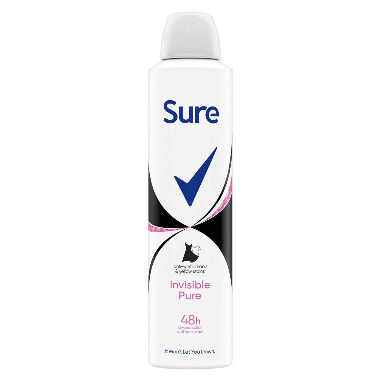 Sure Women Crystal Invisible Pure Spray Anti-Perspirant Deodorant 250ml